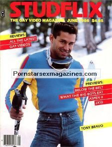 Studflix Gay Magazine December 1985 - Tony Bravo - Lee Ryder